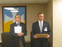 Highlight for album: Tim Michael Study Room Dedication 2009-02-02